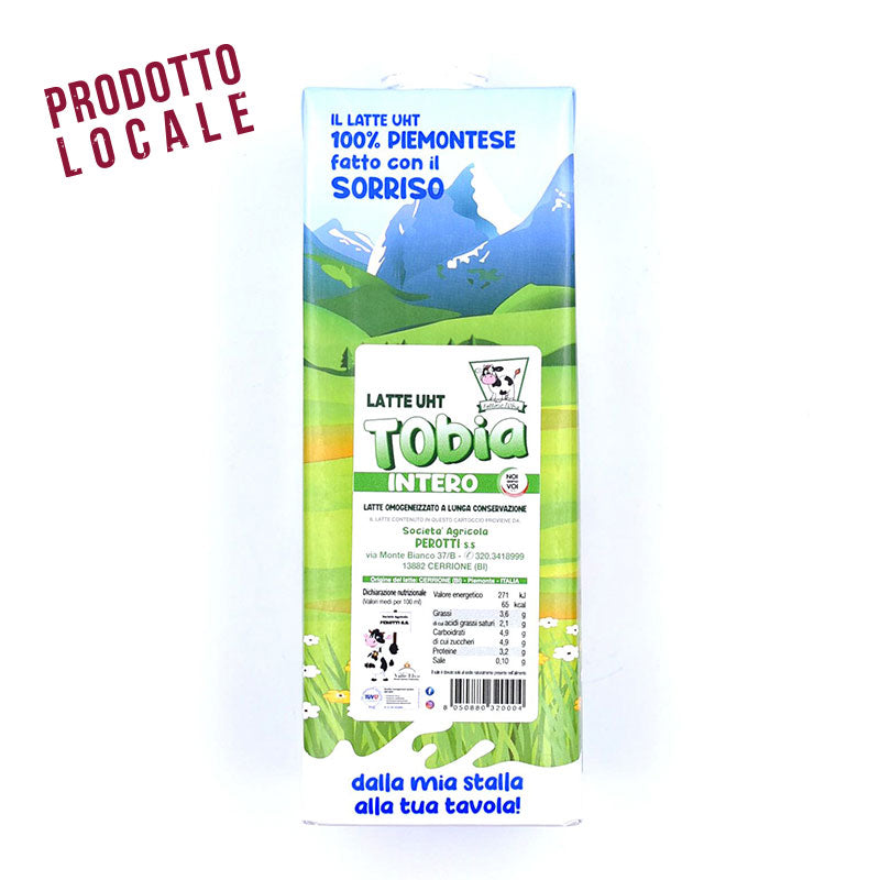 Latte lunga conservazione intero Tobia 1 L – WESPESA