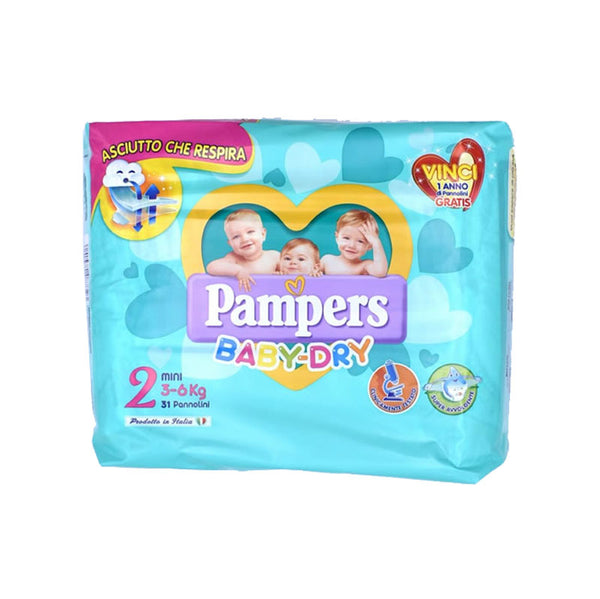 PAMPERS BABY DRY MINI X31 K3/6