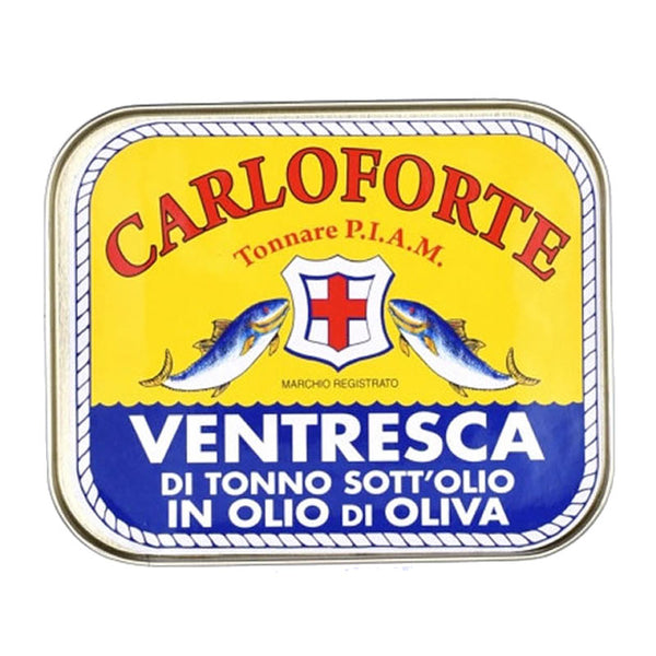 VENTRESCA DI TONNO SOTT'OLIO<BR> CARLOFORTE
