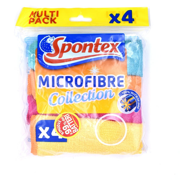 PANNO SPONTEX MICROFIBRE X 4PZ