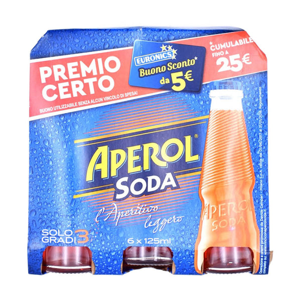 APEROL SODA CL12,5X6