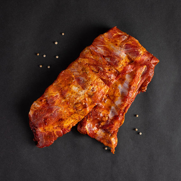 BABY RIBS IN SALSA BBQ