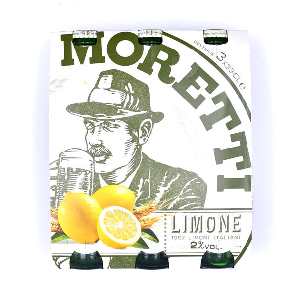 BIRRA MORETTI LEMON 3 BOTTIGLIE CL33