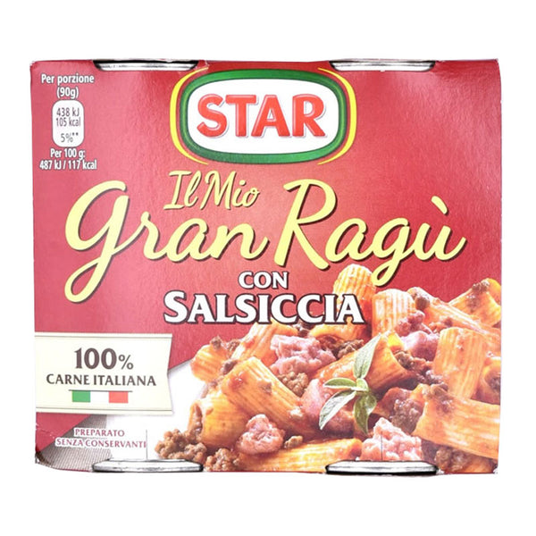 RAGU'STAR G180X2 SALSICCIA