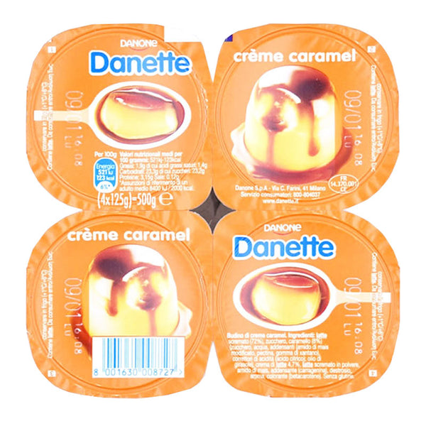 CREMA DANETTE G125X4 C.CARAMEL